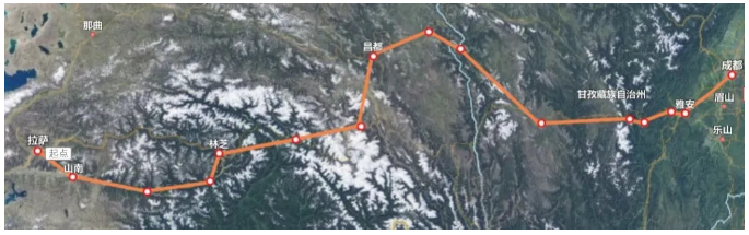 徕卡GNSS助力川藏铁路控制测量